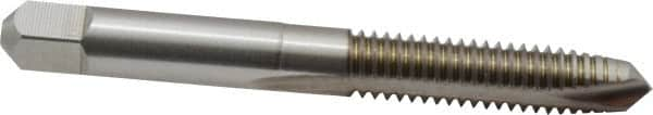 Spiral Point Tap: 5/16-18 UNC, 2 Flutes, Plug, High Speed Steel, Bright Finish MPN:K008390AS