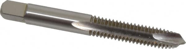 Spiral Point Tap: 5/16-18 UNC, 3 Flutes, Plug, 3B Class of Fit, High Speed Steel, Bright Finish MPN:K008393AS