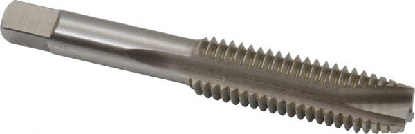 Spiral Point Tap: 1/2-13 UNC, 3 Flutes, Plug, High Speed Steel, Bright Finish MPN:K008514AS