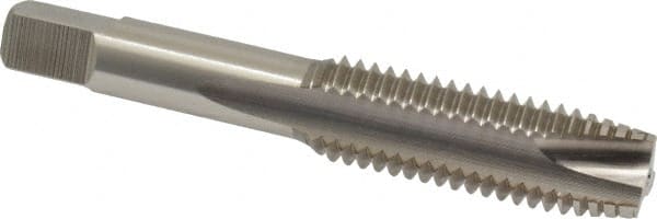 Spiral Point Tap: 5/8-11, UNC, 3 Flutes, Plug, High Speed Steel, Bright Finish MPN:K008568AS