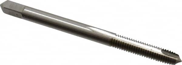 Spiral Point Tap: #8-36 UNF, 2 Flutes, Plug, High Speed Steel, Bright Finish MPN:K011048AS