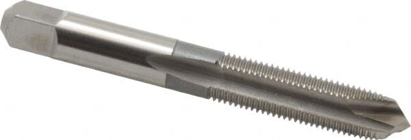 Spiral Point Tap: 3/8-24 UNF, 3 Flutes, Plug, High Speed Steel, Bright Finish MPN:K014579AS