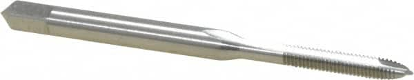 Spiral Point Tap: M2.5x0.45 Metric Coarse, 2 Flutes, Plug, 6H Class of Fit, High Speed Steel MPN:K027719AS