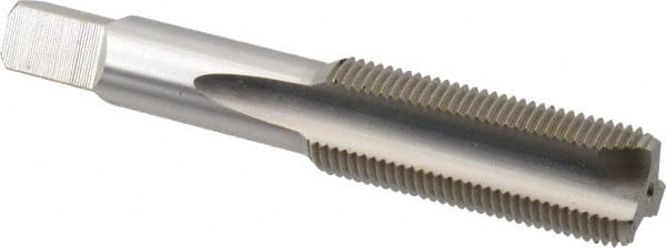 Spiral Point Tap: 3/4-16, UNF, 3 Flutes, Bottoming, 3B, High Speed Steel, Bright Finish MPN:K099420AS