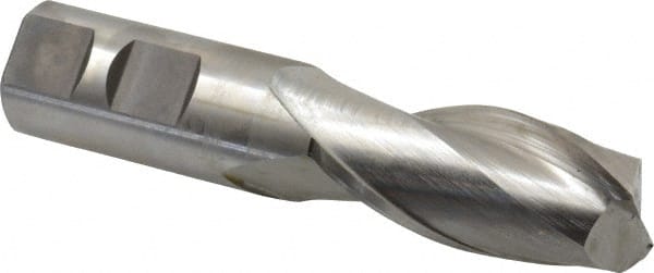 Square End Mill: 0.9055'' Dia, 1-7/8'' LOC, 7/8'' Shank Dia, 4-1/8'' OAL, 2 Flutes, Cobalt MPN:10852