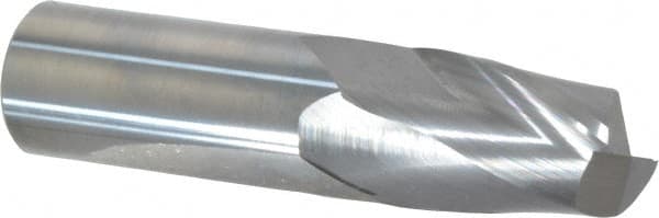 Square End Mill: 1'' Dia, 1-1/2'' LOC, 1'' Shank Dia, 4'' OAL, 2 Flutes, Solid Carbide MPN:750193