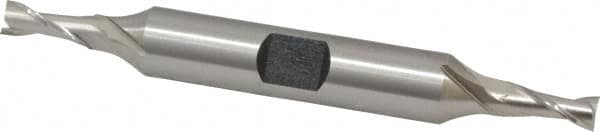 Square End Mill: 3/16'' Dia, 7/16'' LOC, 3/8'' Shank Dia, 3-1/8'' OAL, 2 Flutes, High Speed Steel MPN:E1050012