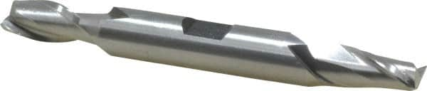 Square End Mill: 5/16'' Dia, 9/16'' LOC, 3/8'' Shank Dia, 3-1/8'' OAL, 2 Flutes, High Speed Steel MPN:E1050020