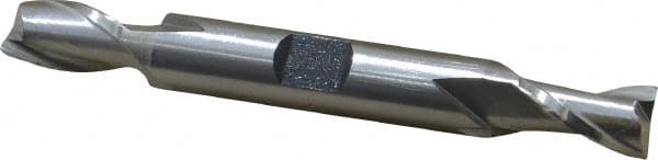 Square End Mill: 11/32'' Dia, 9/16'' LOC, 3/8'' Shank Dia, 3-1/8'' OAL, 2 Flutes, High Speed Steel MPN:E1050022