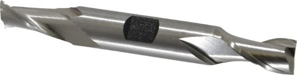 Square End Mill: 7/16'' Dia, 13/16'' LOC, 1/2'' Shank Dia, 3-3/4'' OAL, 2 Flutes, High Speed Steel MPN:E1050028