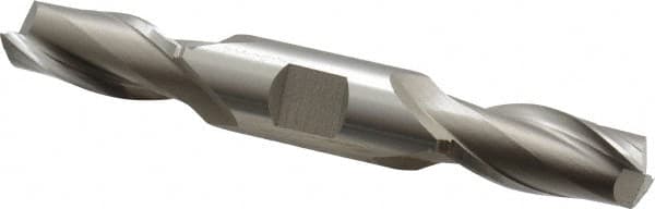 Square End Mill: 21/32'' Dia, 1-5/16'' LOC, 3/4'' Shank Dia, 5'' OAL, 2 Flutes, High Speed Steel MPN:E1050042