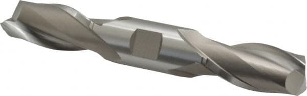 Square End Mill: 27/32'' Dia, 1-9/16'' LOC, 7/8'' Shank Dia, 5-1/2'' OAL, 2 Flutes, High Speed Steel MPN:E1050054