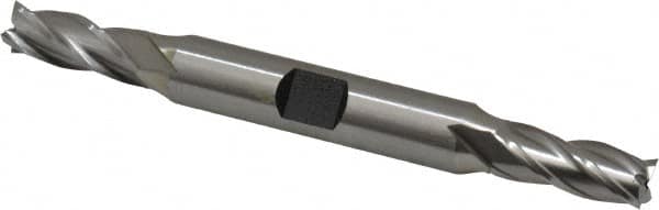 Square End Mill: 19/64'' Dia, 3/4'' LOC, 3/8'' Shank Dia, 3-1/2'' OAL, 4 Flutes, High Speed Steel MPN:E1051019