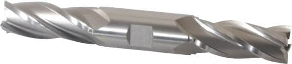 Square End Mill: 13/16'' Dia, 1-7/8'' LOC, 7/8'' Shank Dia, 6-1/8'' OAL, 4 Flutes, High Speed Steel MPN:E1051052