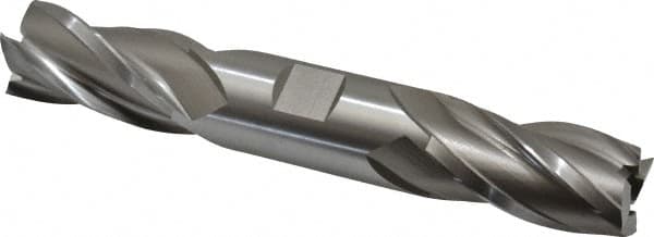 Square End Mill: 1'' Dia, 1-7/8'' LOC, 1'' Shank Dia, 6-3/8'' OAL, 4 Flutes, High Speed Steel MPN:E1051064