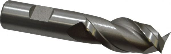 Square End Mill: 7/8'' Dia, 1-7/8'' LOC, 3/4'' Shank Dia, 4-1/8'' OAL, 2 Flutes, High Speed Steel MPN:E107005601