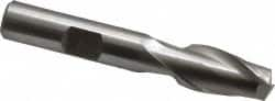 Square End Mill: 7/16'' Dia, 13/16'' LOC, 3/8'' Shank Dia, 2-1/2'' OAL, 2 Flutes, Cobalt MPN:E2030028