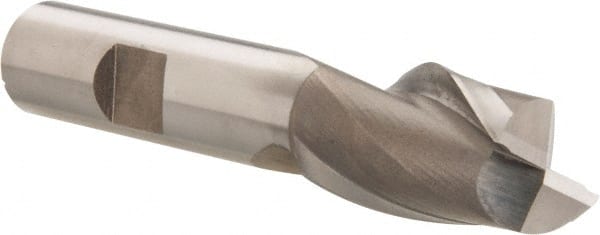 Square End Mill: 5/8'' Dia, 1-1/8'' LOC, 1/2'' Shank Dia, 3-1/8'' OAL, 2 Flutes, Cobalt MPN:E2030902