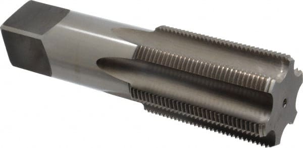 2-1/2 - 8 Bottoming RH H6 Bright High Speed Steel 6-Flute Straight Flute Hand Tap MPN:87041