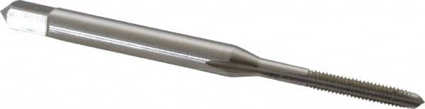 Straight Flute Tap: #2-64 UNF, 3 Flutes, Plug, 2B Class of Fit, High Speed Steel, Bright/Uncoated MPN:K008049AS