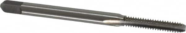 Straight Flute Tap: #4-40 UNC, 2 Flutes, Bottoming, 2B/3B Class of Fit, High Speed Steel, Bright/Uncoated MPN:K008083AS