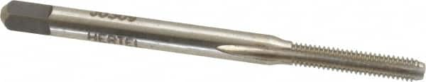 Straight Flute Tap: #4-48 UNF, 3 Flutes, Bottoming, 2B Class of Fit, High Speed Steel, Bright/Uncoated MPN:K008102AS