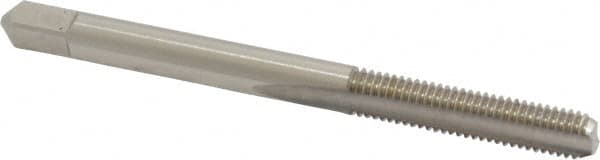 Straight Flute Tap: #10-32 UNF, 2 Flutes, Bottoming, 2B Class of Fit, High Speed Steel, Bright/Uncoated MPN:K008273AS