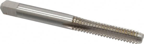 Straight Flute Tap: 1/4-20 UNC, 3 Flutes, Bottoming, 3B Class of Fit, High Speed Steel, Bright/Uncoated MPN:K008323AS