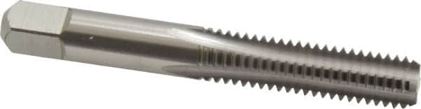 Straight Flute Tap: 3/8-16 UNC, 4 Flutes, Bottoming, 3B Class of Fit, High Speed Steel, Bright/Uncoated MPN:K008435AS