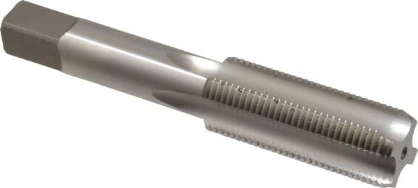 Straight Flutes Tap: Metric Fine, 4 Flutes, Bottoming, High Speed Steel, Bright/Uncoated MPN:K027794AS