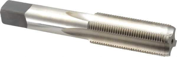 Straight Flutes Tap: Metric Fine, 4 Flutes, Bottoming, High Speed Steel, Bright/Uncoated MPN:K027801AS