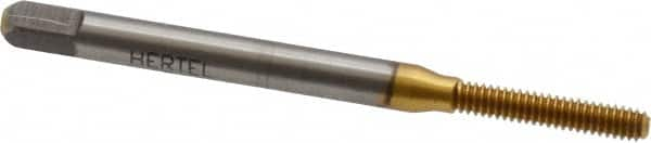 Thread Forming Tap: #3-48 UNC, Bottoming, High-Speed Steel, Titanium Nitride Coated MPN:K010311AS25