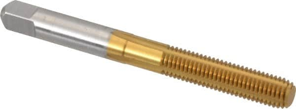 Thread Forming Tap: 1/4-28 UNF, 2B Class of Fit, Bottoming, High-Speed Steel, Titanium Nitride Coated MPN:K010374AS25