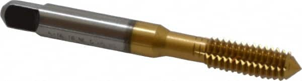 Thread Forming Tap: 5/16-18 UNC, 2B Class of Fit, Plug, High-Speed Steel, Titanium Nitride Coated MPN:K010377AS25