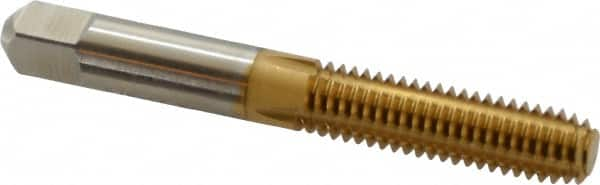 Thread Forming Tap: 3/8-16 UNC, 2B Class of Fit, Bottoming, High-Speed Steel, Titanium Nitride Coated MPN:K010390AS25