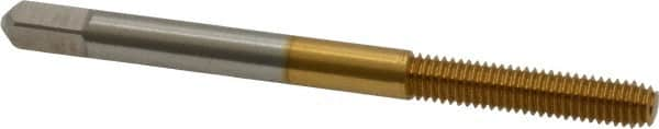 Thread Forming Tap: Metric, Bottoming, High-Speed Steel, Titanium Nitride Coated MPN:K010453AS25