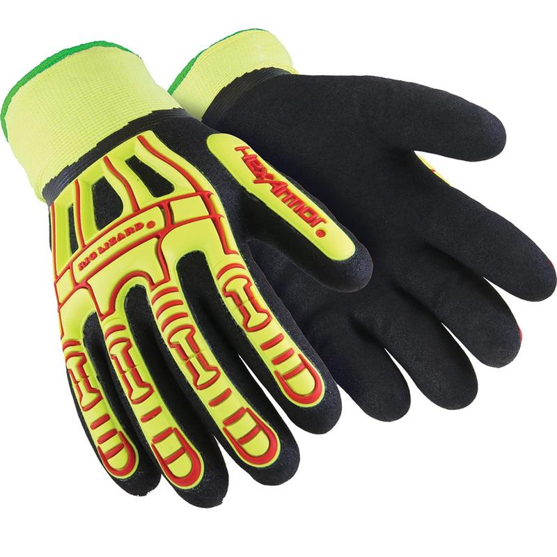 Cut & Puncture-Resistant Gloves: Size M, ANSI Cut A6, ANSI Puncture 4, Sandy Nitrile, Acrylic & Fiberglass Blend MPN:2099-M (8)
