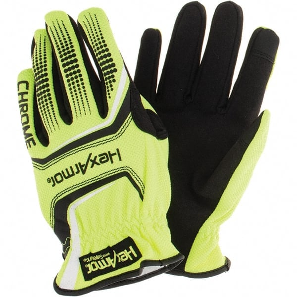 Cut & Puncture-Resistant Gloves: Size L, ANSI Cut A8, ANSI Puncture 2, Synthetic Leather MPN:4033-L (9)