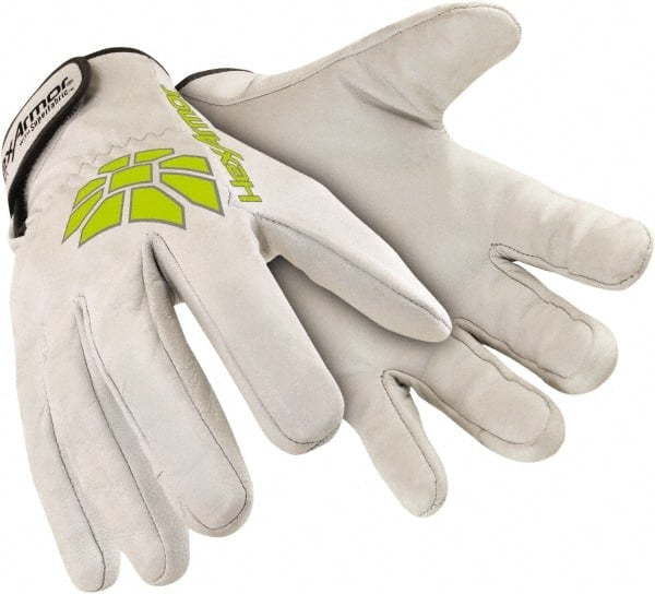Cut, Puncture & Abrasive-Resistant Gloves: Size 2XL, ANSI Cut A8, ANSI Puncture 4, Goatskin Leather MPN:4081-XXL (11)