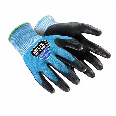 Safety Gloves Knit A5 S Black/Blue PR MPN:3020-S (7)