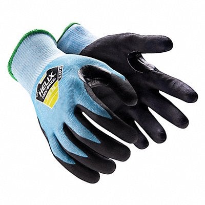 Safety Gloves Knit A5 S Black/Blue PR MPN:3022-S (7)