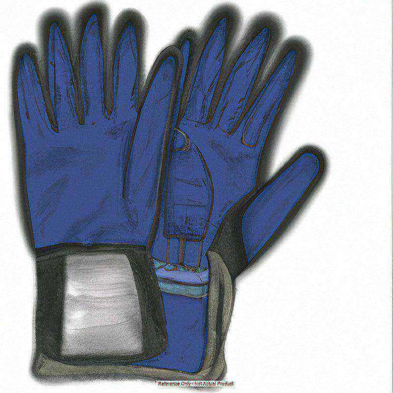 Leather Gloves Red/White L PR MPN:4063-L (9)