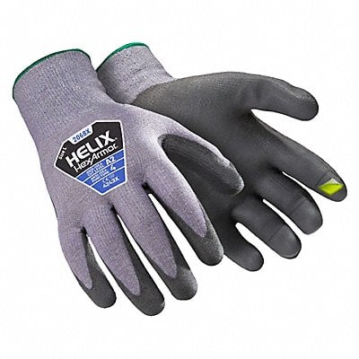 Safety Glove Poly Palm Texturd Grey M PR MPN:2068XBP-M (8)