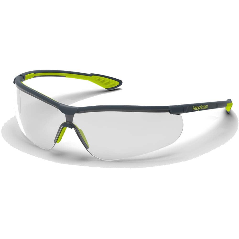 Safety Glasses: Anti-Fog & Scratch-Resistant, Polycarbonate, Clear Lenses, Frameless MPN:11-15004-03