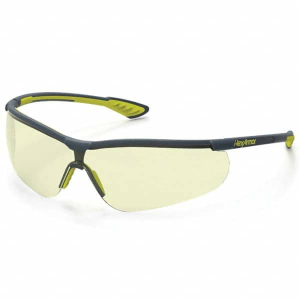 Safety Glasses: Anti-Fog & Scratch-Resistant, Polycarbonate, Gray Lenses, Full-Framed, Transition TruShield Lens MPN:11-15005-08