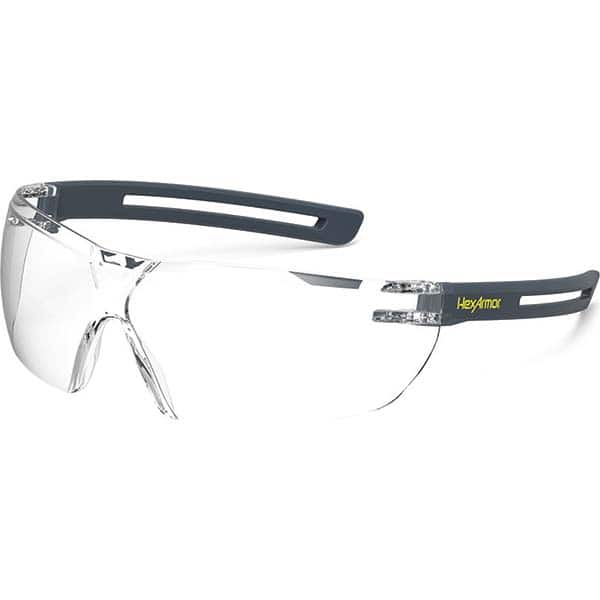 Safety Glass: Anti-Fog & Scratch-Resistant, Polycarbonate, Clear Lenses, Frameless, UV Protection MPN:11-22001-02