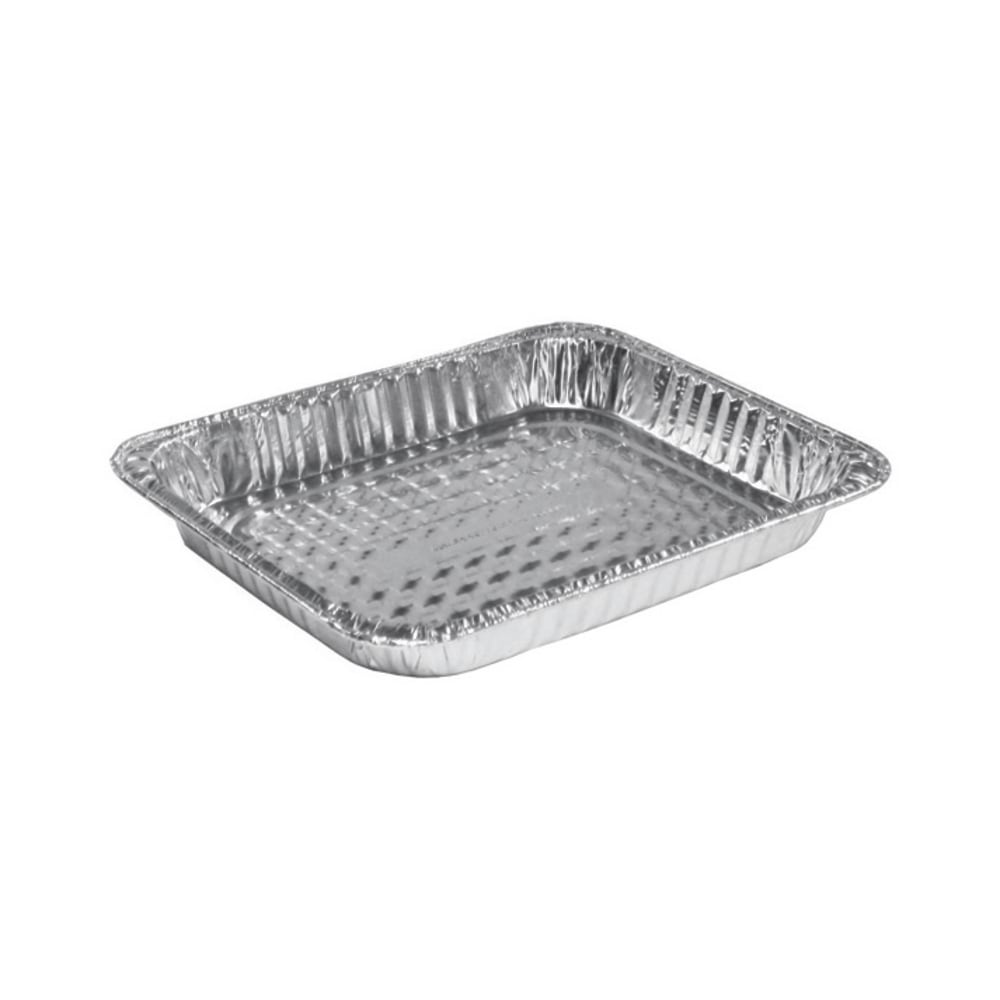 HFA Half Size Foil Pans, 107 Oz, 12 3/4in x 10 3/8in x 2 3/16in , Silver, Carton Of 50 (Min Order Qty 2) MPN:32035100