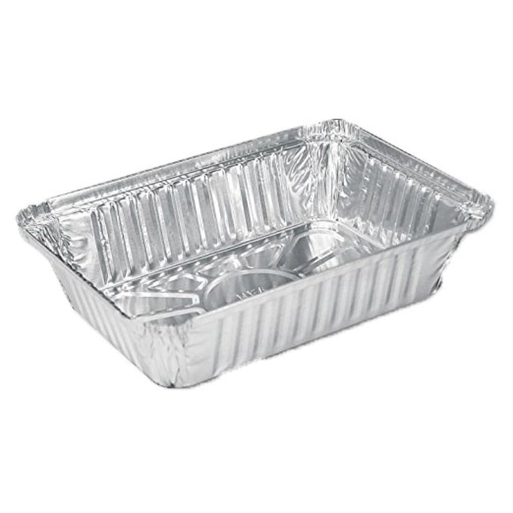 HFA Foil Pans, Roasting, 168 Oz, 16in x 12in x 2in, Silver, Carton Of 100 MPN:34800100