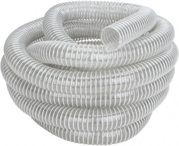 Vacuum Duct Hose: Polyurethane, 1-1/2