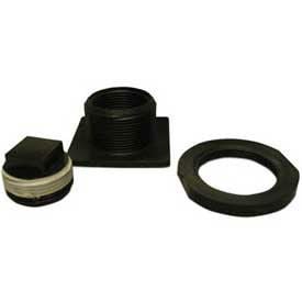 High Country Plastics Bulk Head Drain Plug Fitting for Water Tanks BK-DR BK-DR